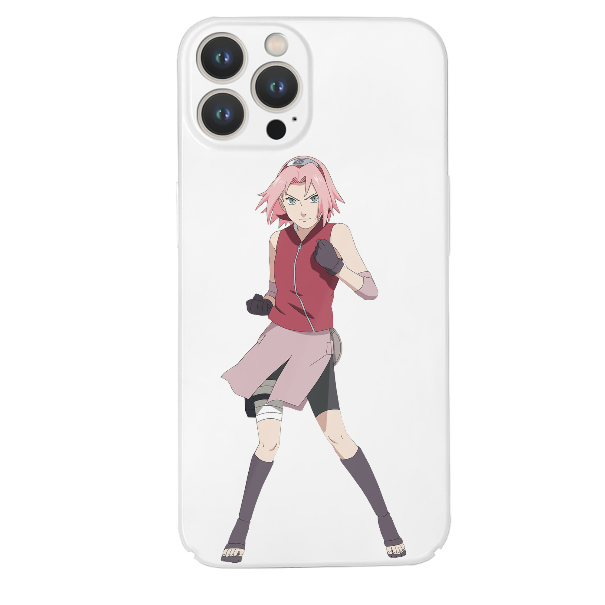 （画像用） NARUTO -ナルト- 春野サクラ Haruno Sakura 【iPhone 14シリーズ対応】ハードケース